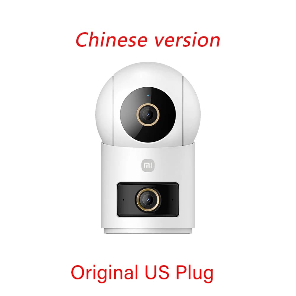 NOUVEAU Caméra intelligente Xiaomi Smart Camera 4 Double objectif PTZ 360 ° Détection IA 5 millio