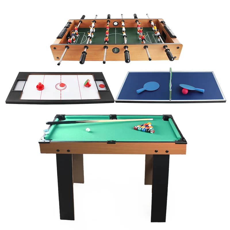 Jeux de fête d'intérieur personnalisés 4 en 1, grande Machine de Football, jeux de Football de Table