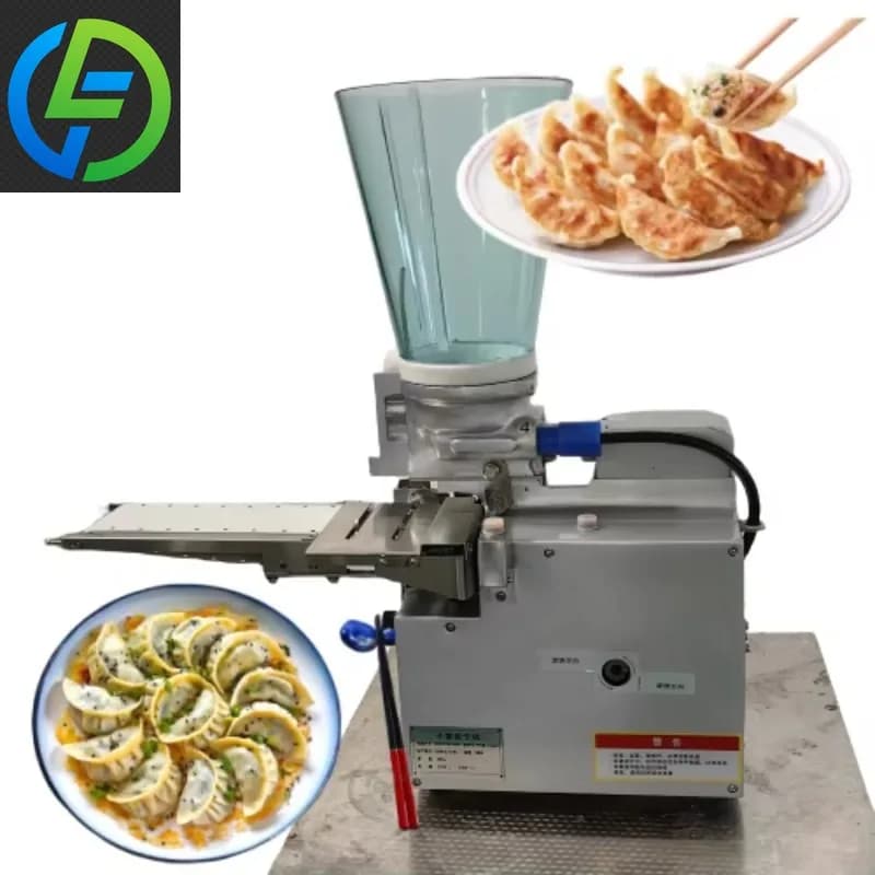 Machine japonaise de fabrication de boulettes Gyoza, Machine de fabrication de boulettes chinoises s