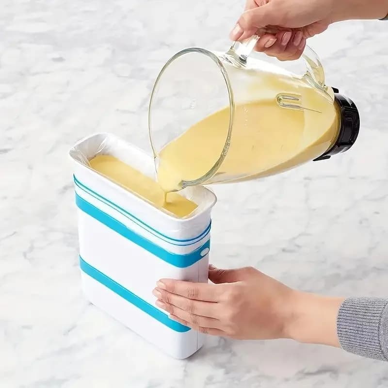 Qeuhehdi Moule à blocs alimentaires 3D pour congélation de soupes, outil de fabrication de glace de