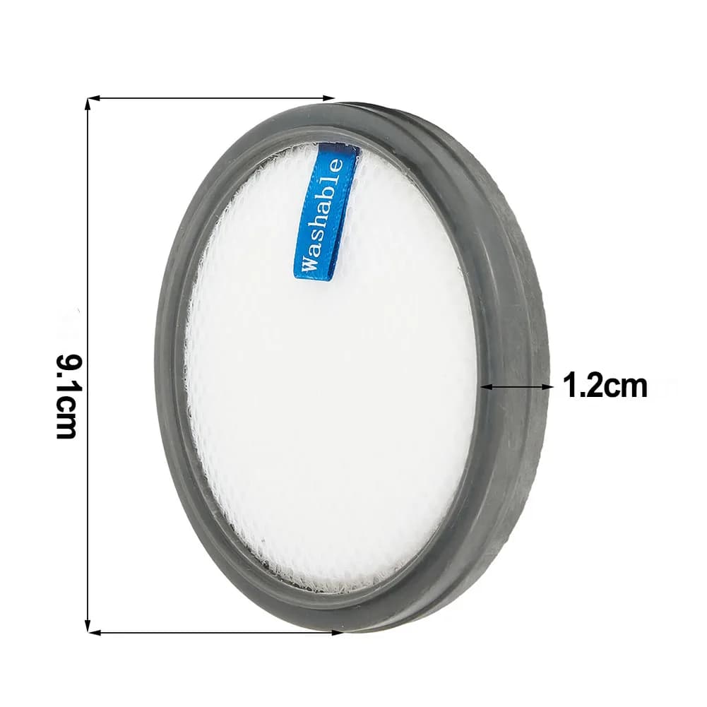 Filtre arrière lavable de remplacement pour aspirateur à main sans fil PRETTYCARE W200 W300, pièces