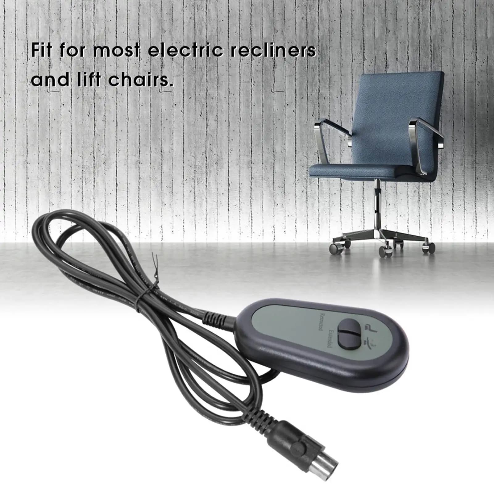 Fauteuil inclinable électrique, télécommande à 2 boutons, interrupteur manuel, contrôleur de canapé