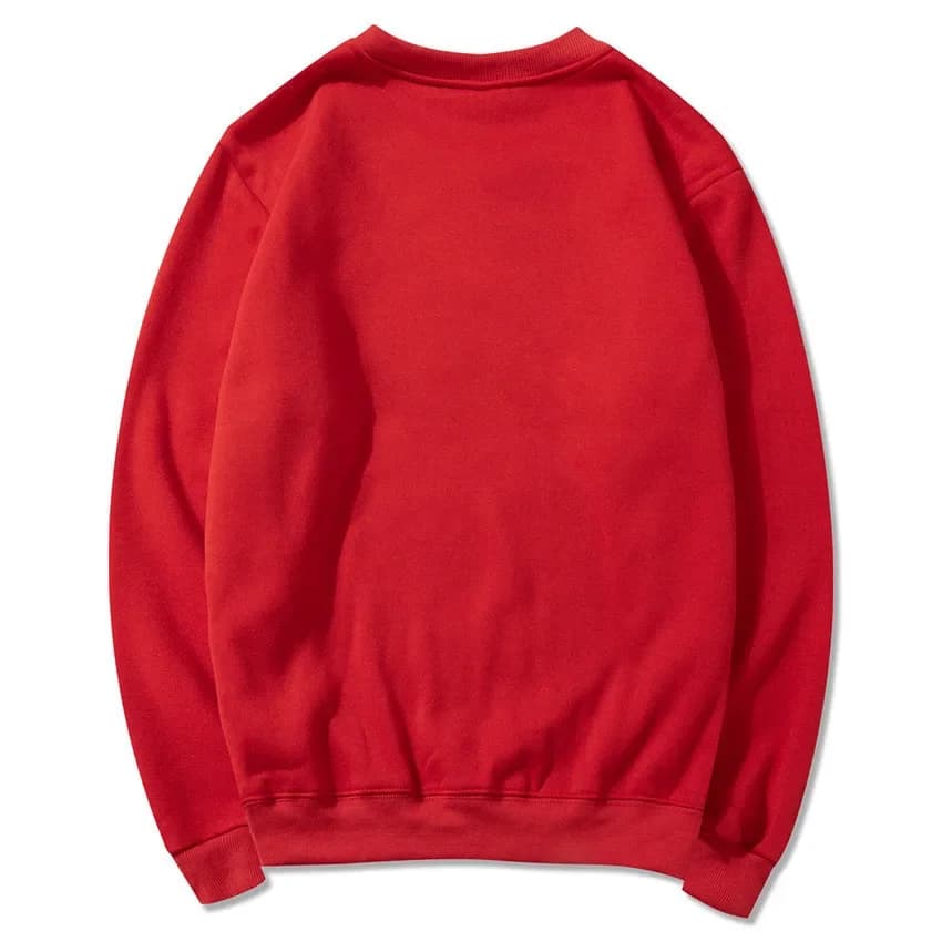 Mode coréenne hommes col rond sweats automne manches longues vacances pulls hauts décontracté popula