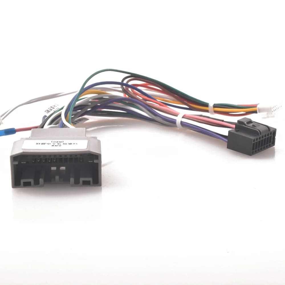 Adaptateur de câble de faisceau de câblage stéréo d'autoradio, Android 16 broches pour Chrysler 300