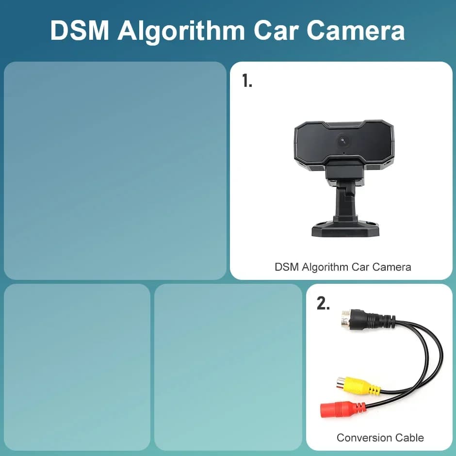 GreenYi DSM pilote surveillance algorithme IR IR Vision nocturne caméra Fatigue conduite fumer distr