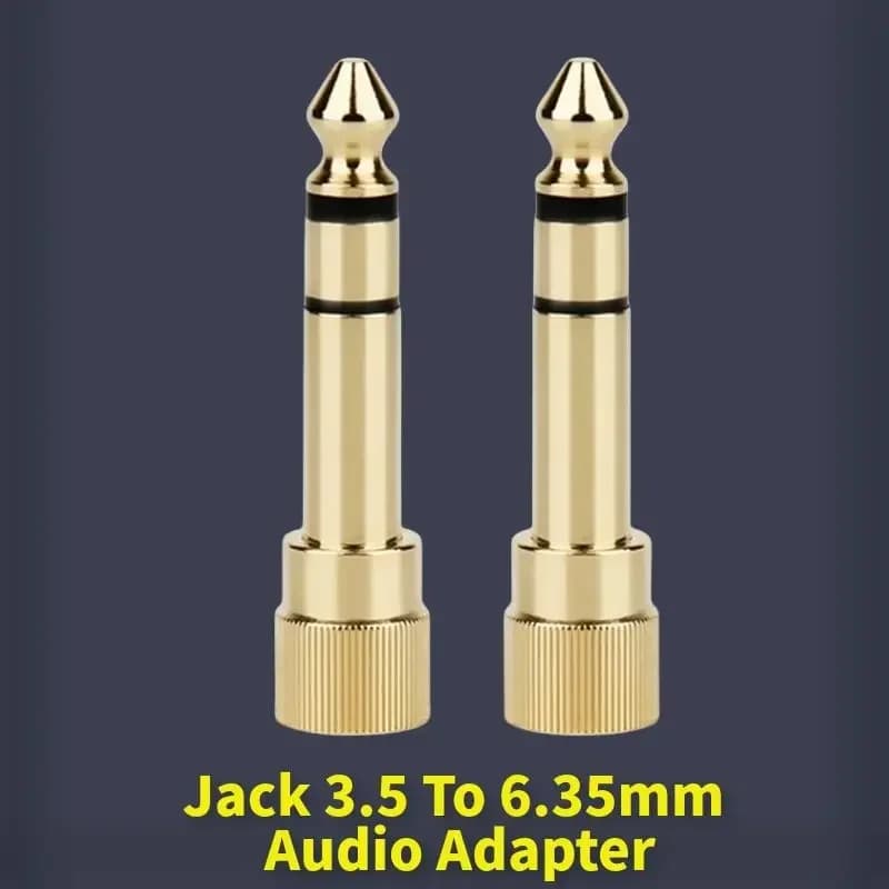 Adaptateur Audio Jack 6.5 6.35mm à 3.5mm, connecteur mâle femelle, convertisseurs de casque pour mél