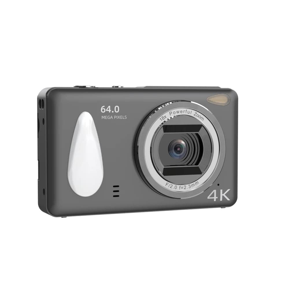 Caméra Ultra HD noire 4K pour photographie vidéo YouTube Vlogging jouets cadeau filles garçons prend