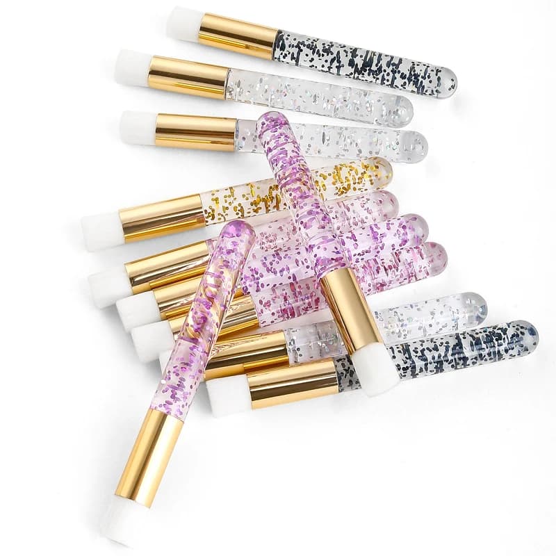 Brosse de nettoyage des cils, 2 pièces, shampoing, dissolvant de pores du nez, points noirs, brosse