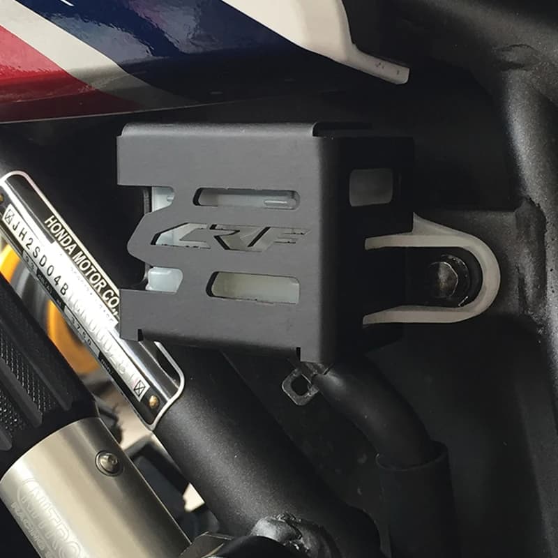 Couvercle de protection de réservoir de frein arrière de moto en aluminium CNC, pour Honda CRF1000L