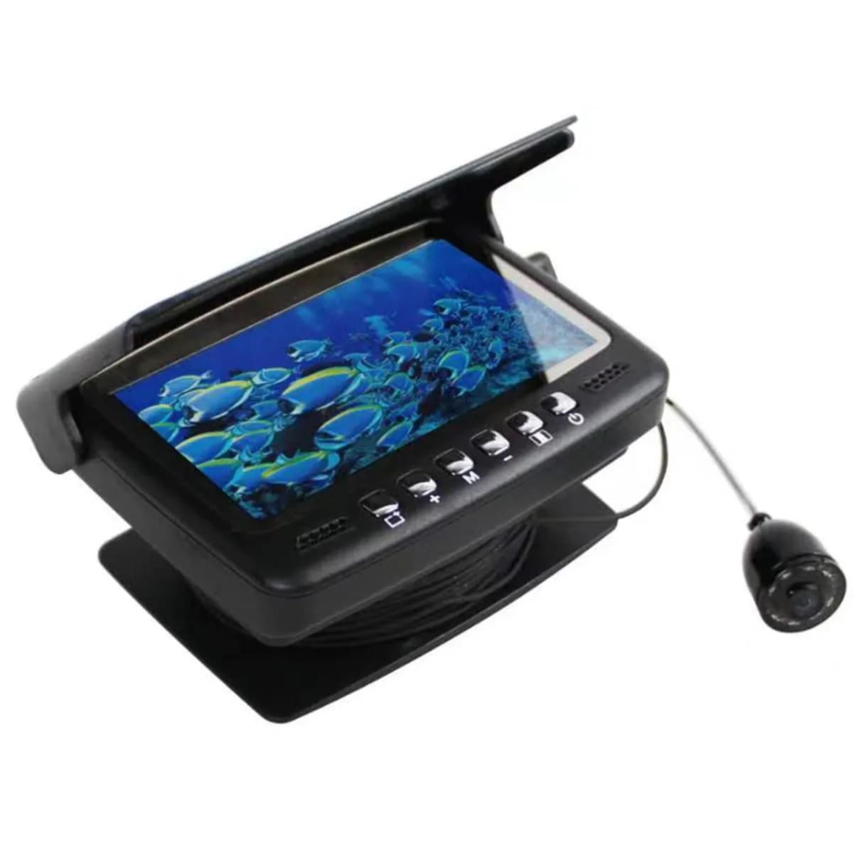 Caméra de pêche sous-marine 4,3 pouces 15/30M avec DVR, prise de photos et vidéos, détecteur de pois