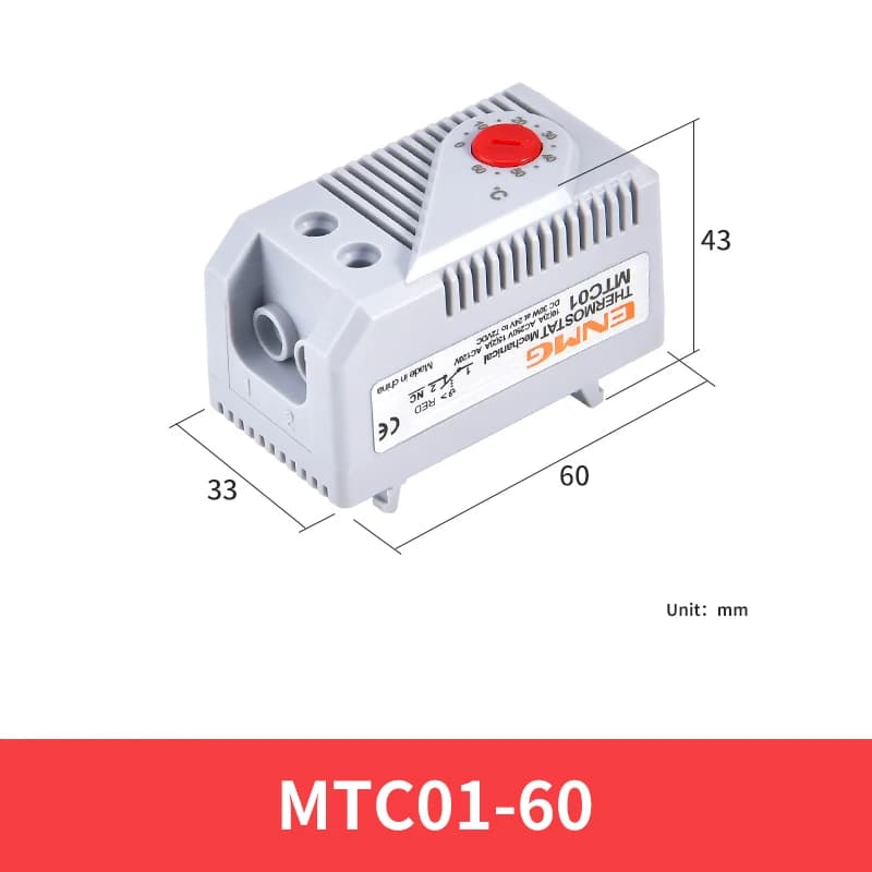 ENMG MTC01-60 Thermostat d'armoire entièrement automatique-interrupteur de contrôle de température m