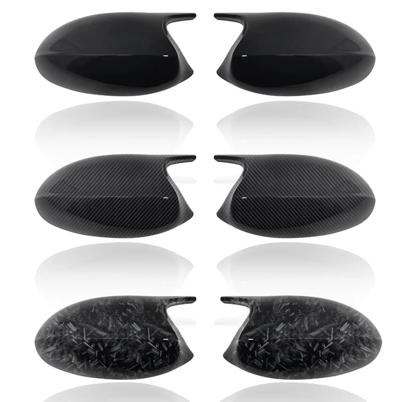 Couvercle de rétroviseur latéral de voiture, couvercle de rétroviseur pour BMW E90, E91, 2005-2007,