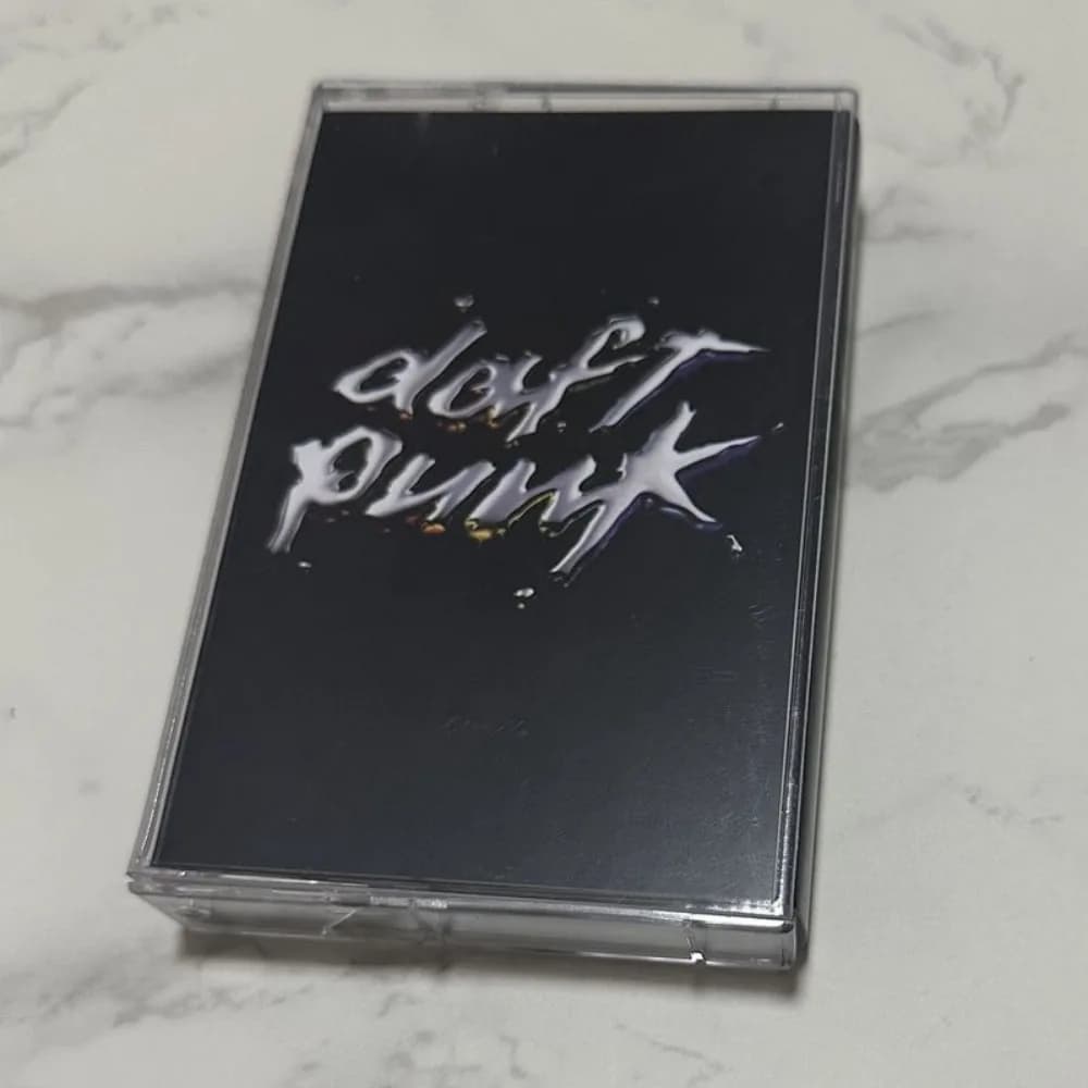 Cassette électronique French House, album de danse disco rétro avec livre de paroles, scellé en usin