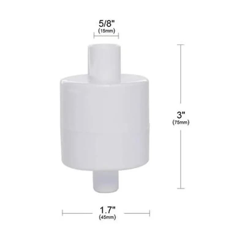 Paquet de 6 filtres à charbon actif Triple Filtration pour Els Pet 2,5 l chat fontaine d'eau filtre