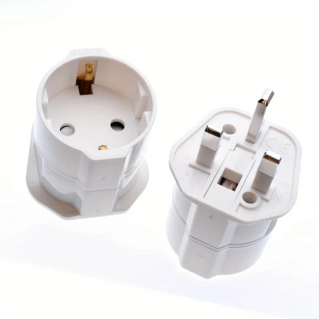Prise d'alimentation universelle en cuivre, 13a, 250V, EU vers UK, corée, allemagne, France, russie,