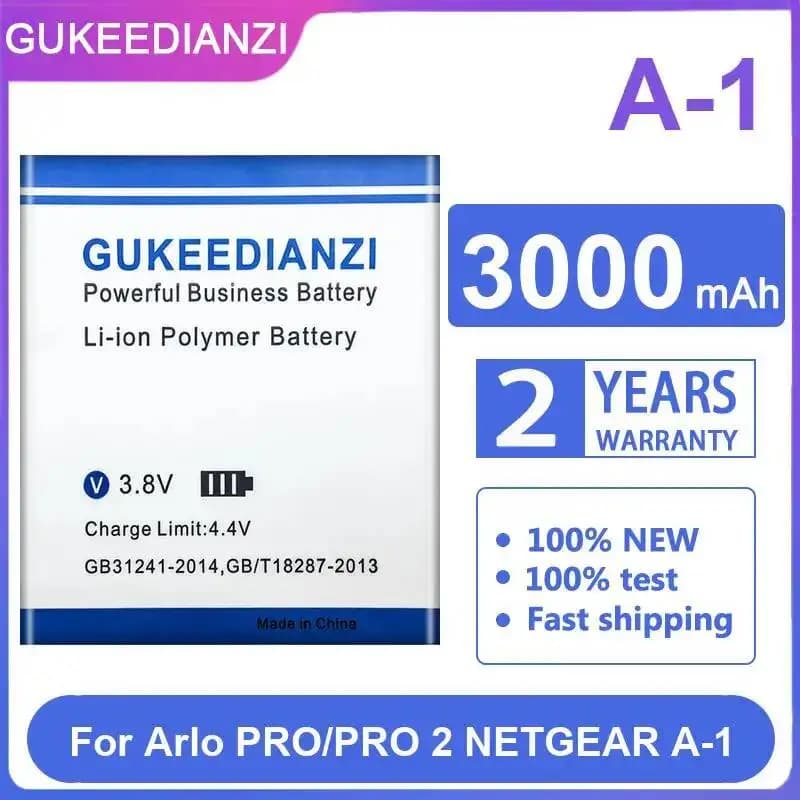 Batterie d'appareil photo, bonne performance à basse température, pour Arlo Pro Pro 2, pour Netgear