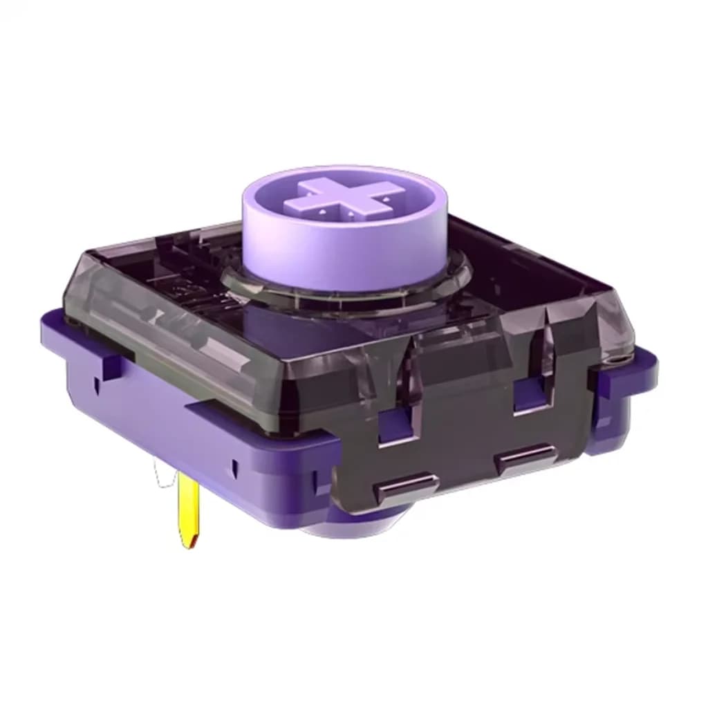 Kailh – mini interrupteur Iris violet silencieux pour clavier mécanique Ultra-fin à profil bas, acti