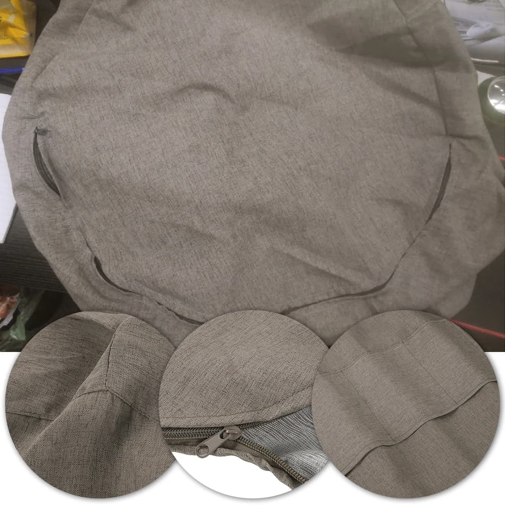 Adultes enfants Bean Bag couverture grand paresseux canapé chaise couverture sans remplissage coton