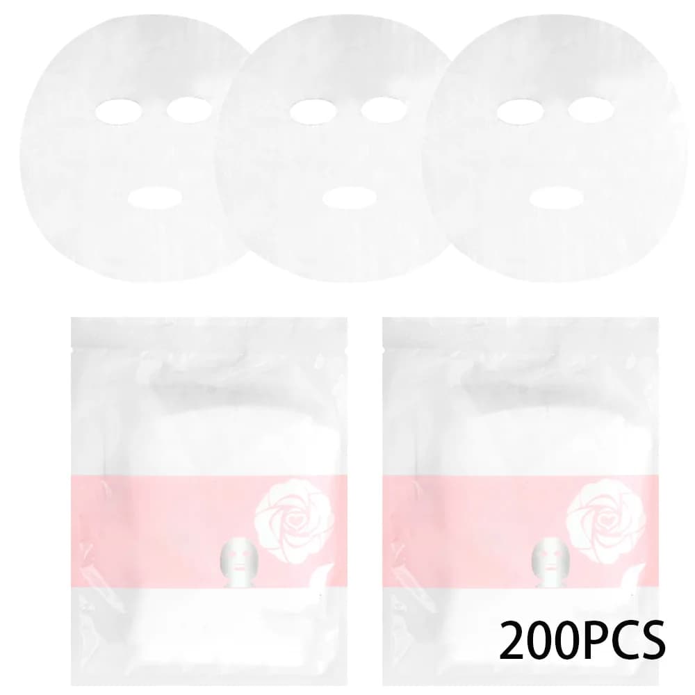 200/500 feuilles masque Facial Transparent hydratant masque Facial esthéticienne soins de beauté bri
