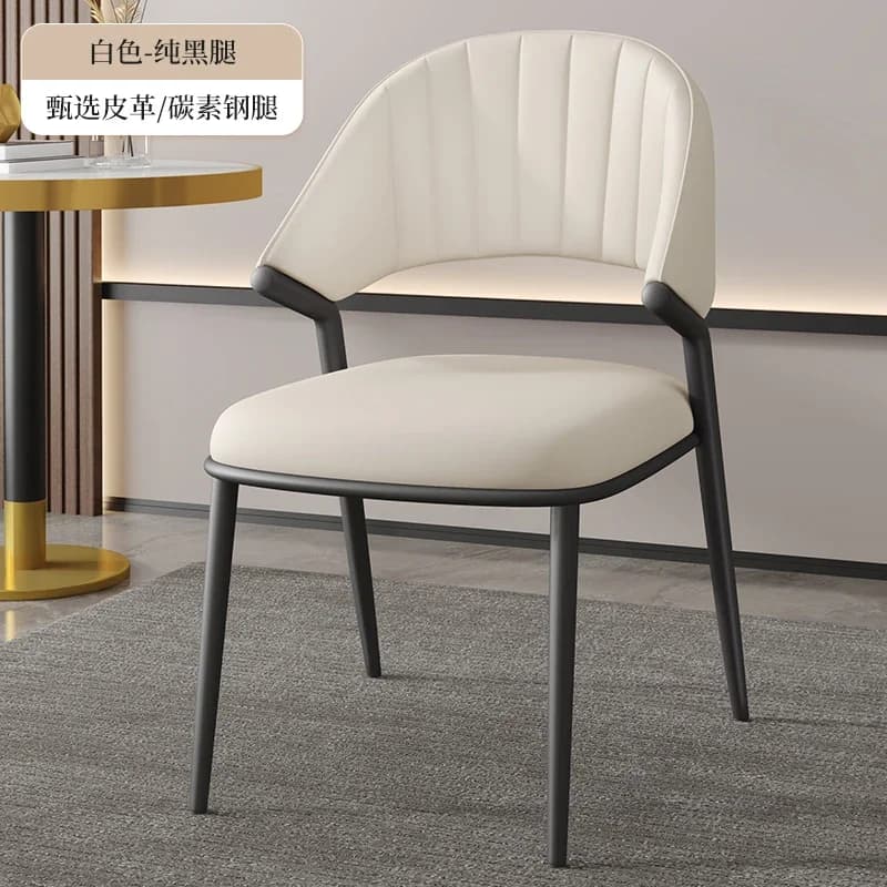Chaises de salle à manger de cuisine italienne, moderne, luxe, minimaliste, restaurant, haut de gamm