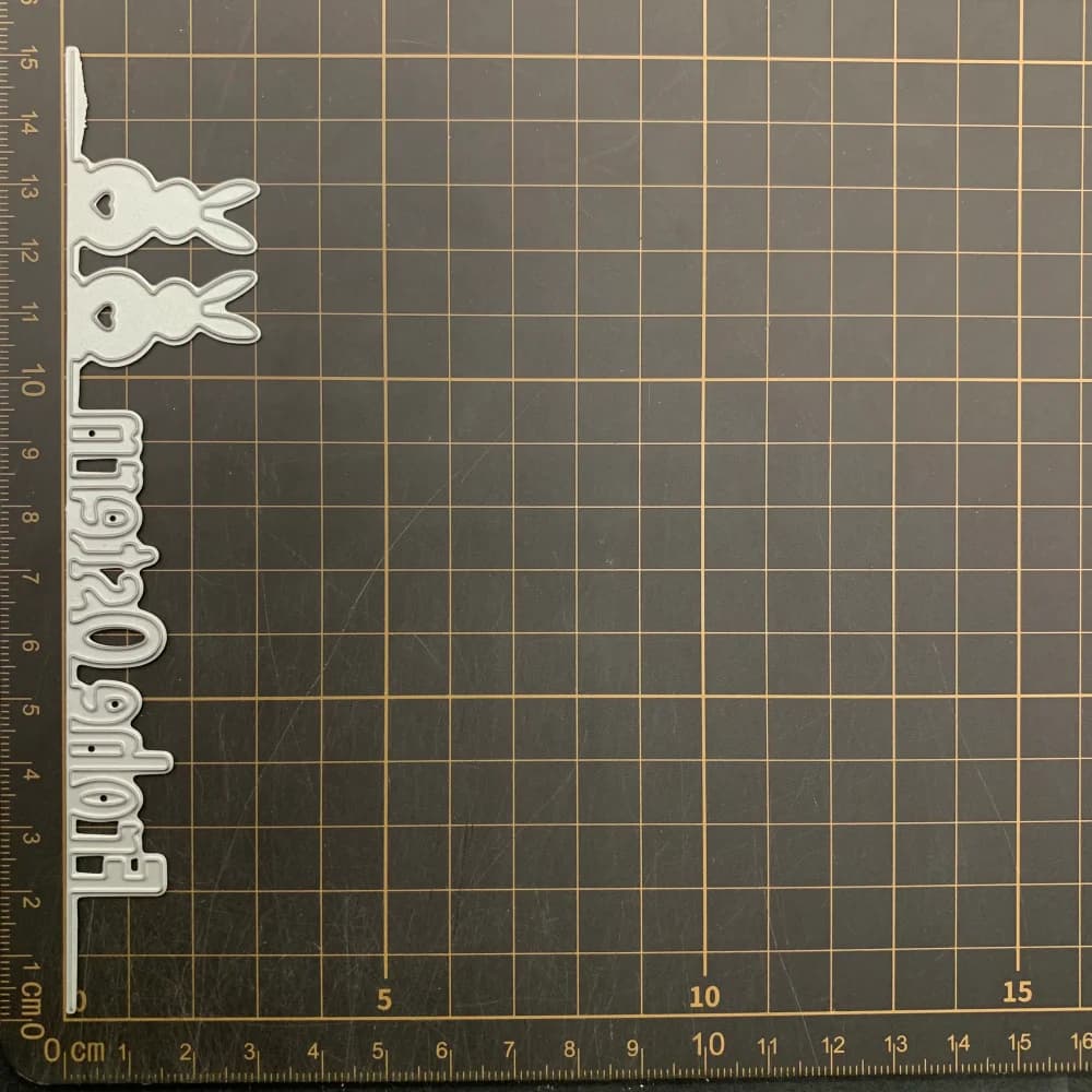 Matrices de découpe en métal, 9 sortes de cerf, bord de lapin, pochoirs pour bricolage, Scrapbooking
