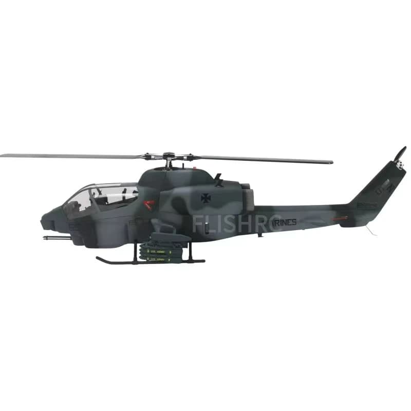 FL500 V2 FLISHRC 500 AH-1 Cobra 500 taille échelle hélicoptère GPS avec contrôle de vol L7 RTF/BNF p