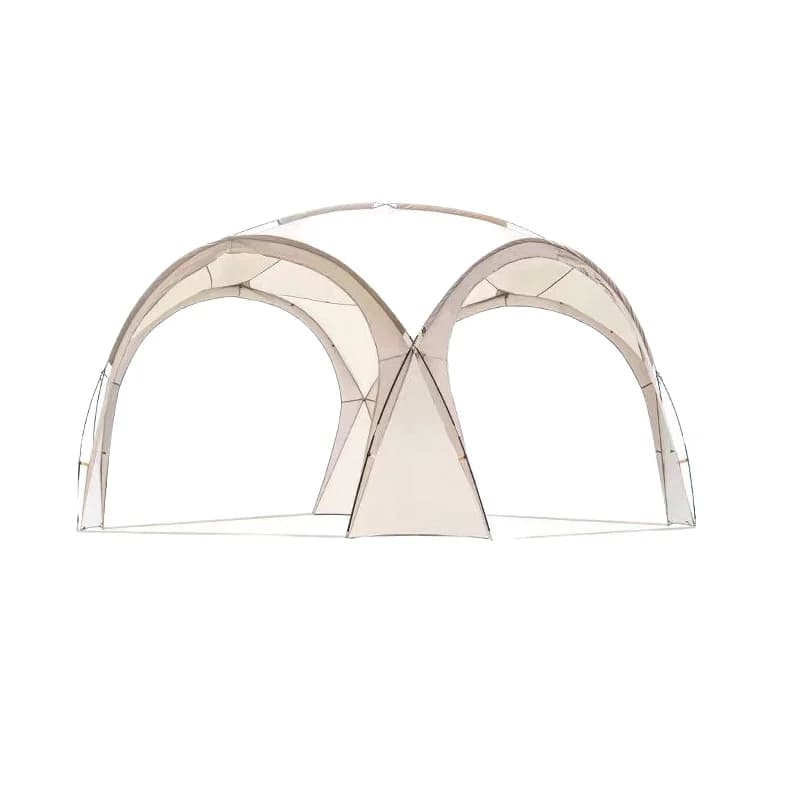 Tente à baldaquin de Type dôme pour plusieurs personnes, pare-soleil de Camping en plein air, équipe