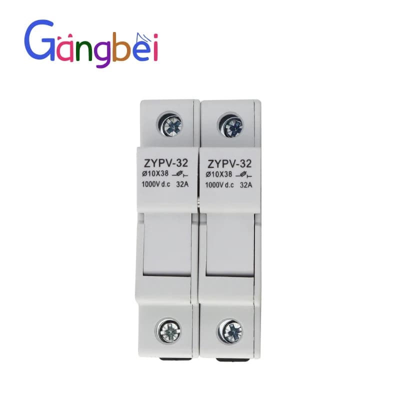 Porte-fusible CC parallèle, dispositif de protection de circuit électrique, haute tension, long, sol