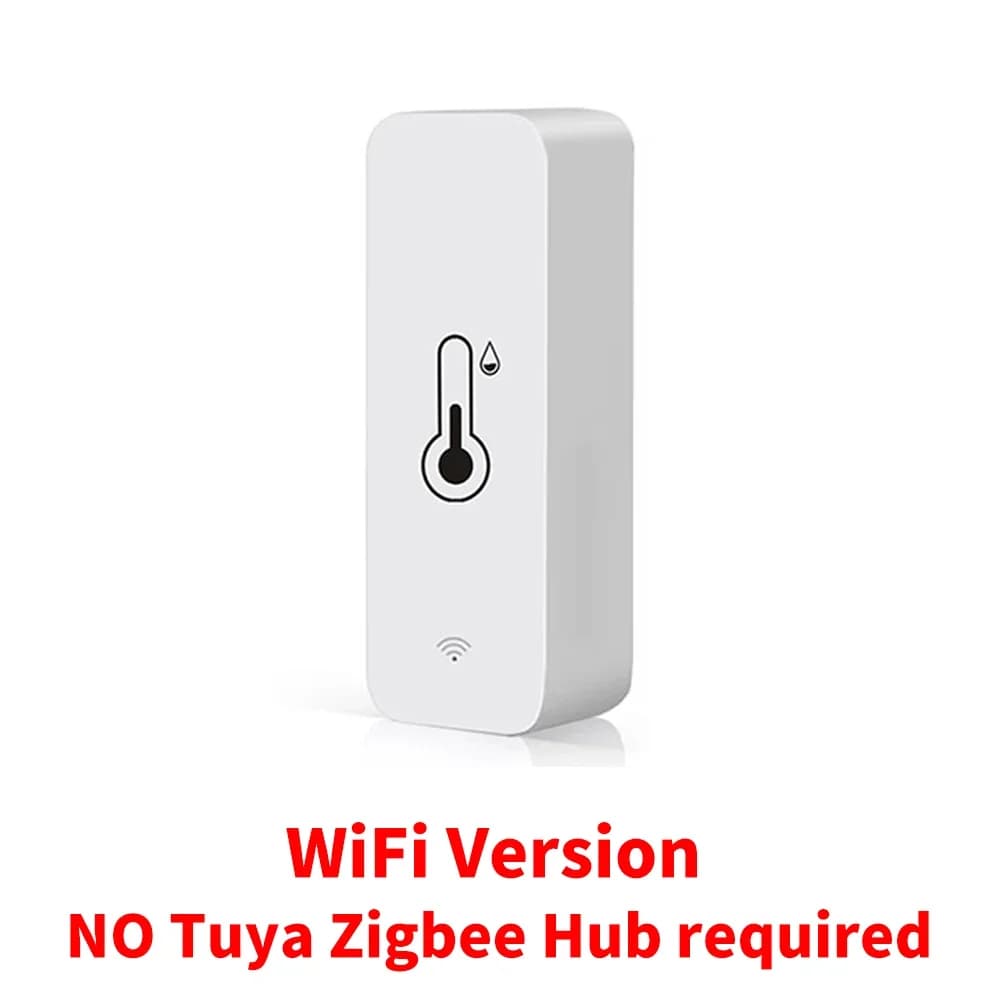 Tuya WiFi Zigbee capteur de température et d'humidité maison intelligente hygromètre intérieur APP s