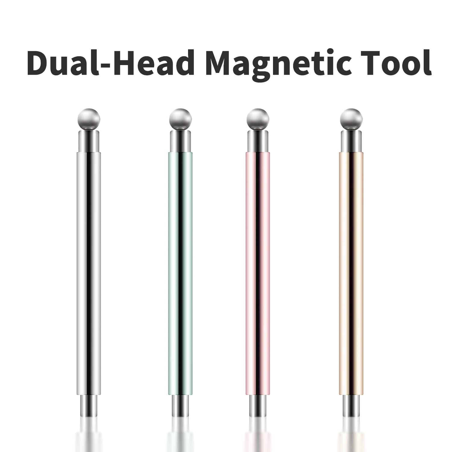 Outil magnétique pour Nail Art, œil de chat, bâton cylindrique avec boule magnétique, accessoire de
