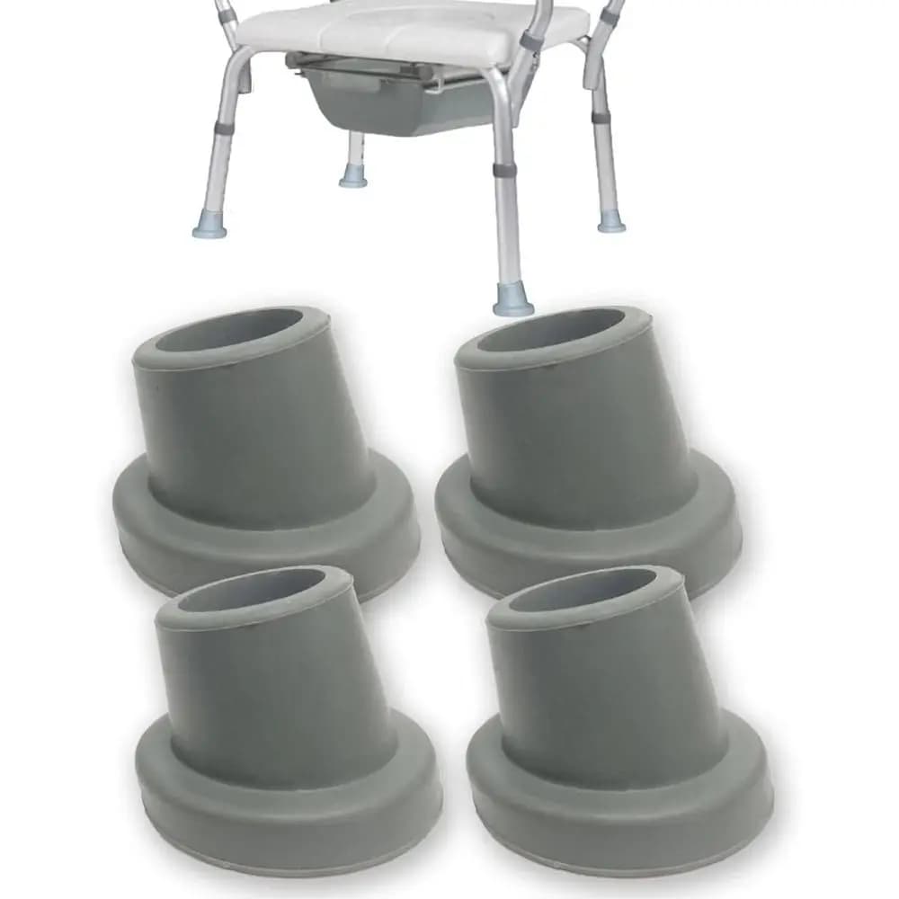 Pieds de remplacement pour siège de bain, chaise de douche, coussinet de pieds en caoutchouc de pent