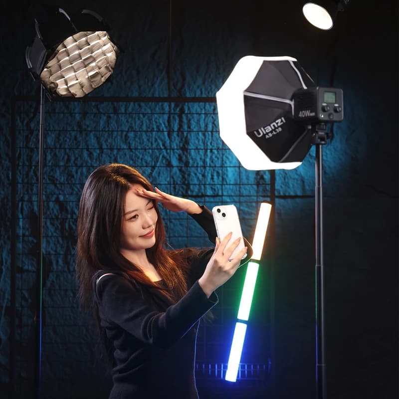 Ulanzi AS-L30 30 cm lanterne Softbox avec Mini Bowens Mount dégagement rapide boule diffuseur modifi