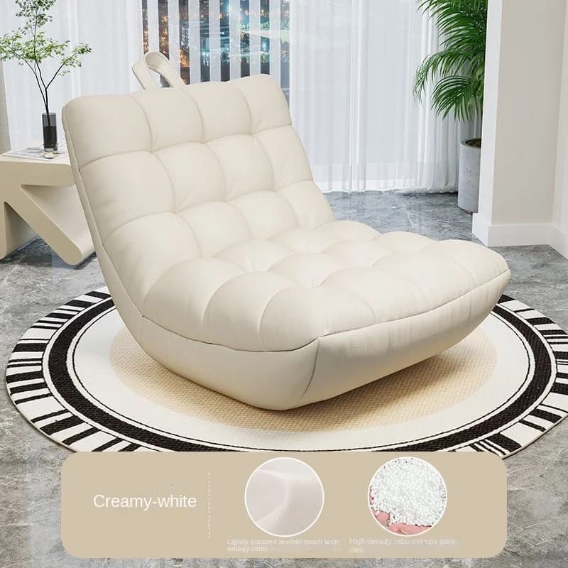 Canapé paresseux moderne, fauteuil convertible en lit de loisirs, idéal pour petit appartement, salo