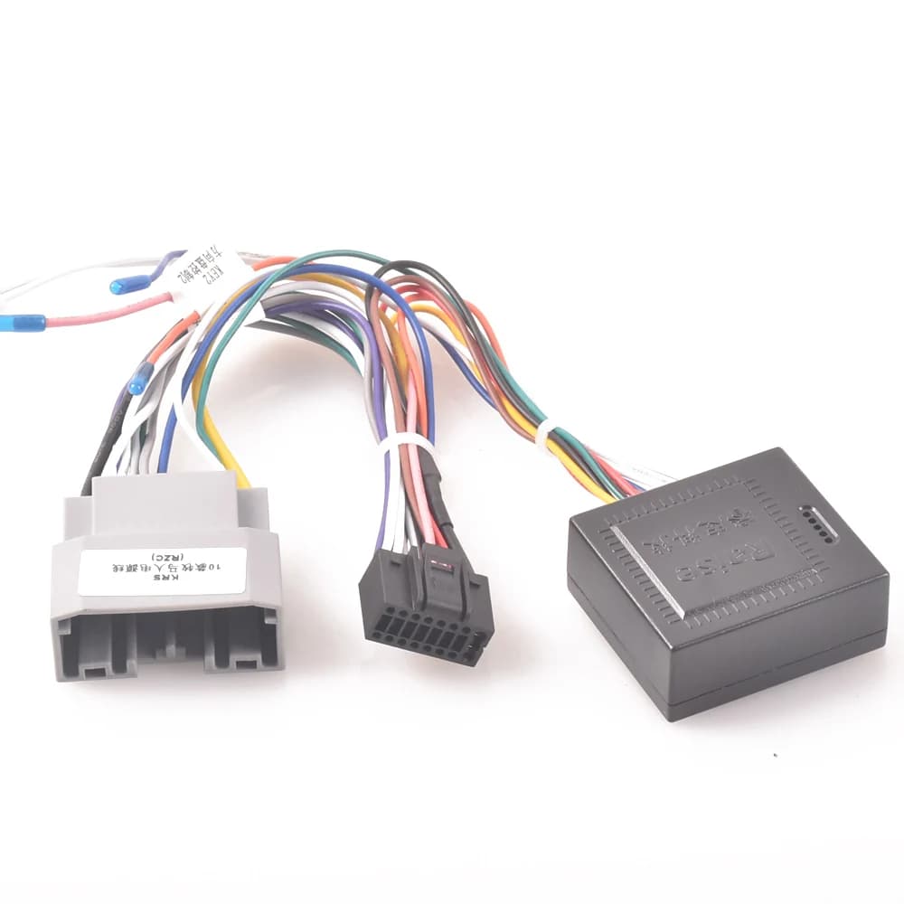 Adaptateur de câble de faisceau de câblage stéréo d'autoradio, Android 16 broches pour Chrysler 300