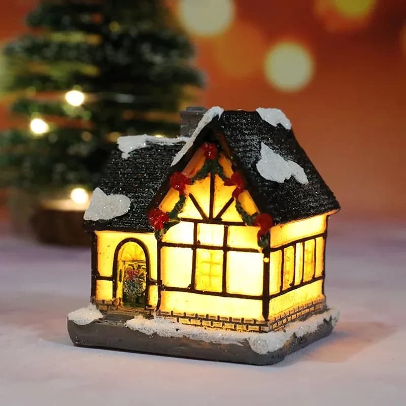 Décorations lumineuses de Noël pour la maison, lumières d'ambiance, décorations de Noël, cadeau de N