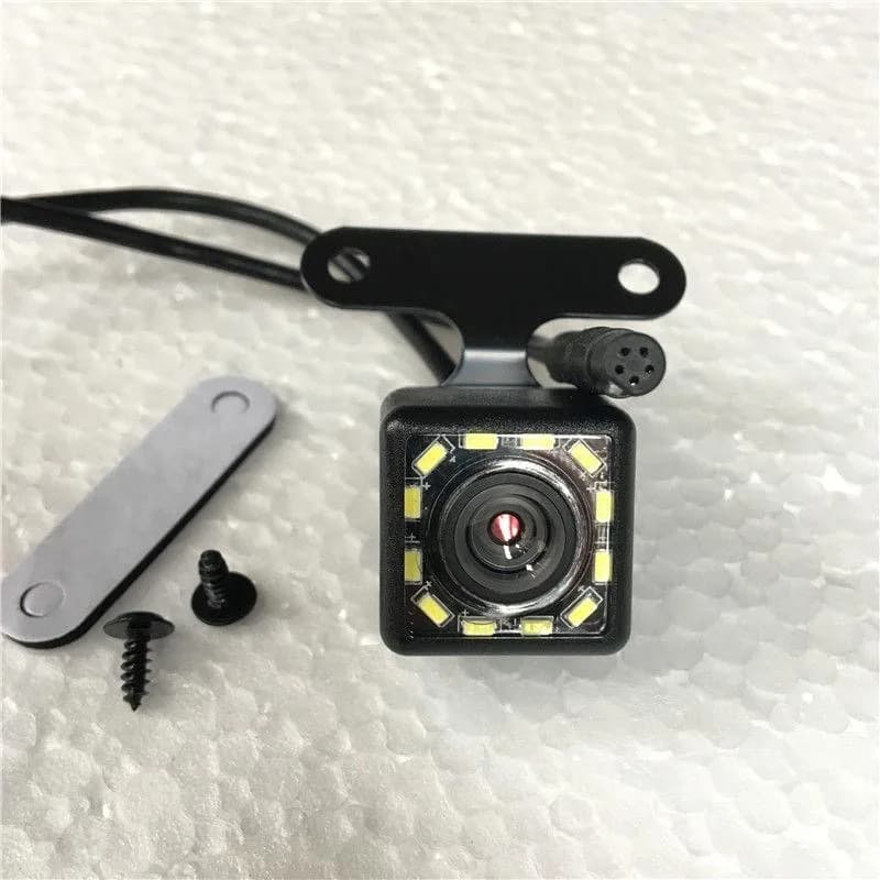 Caméra de recul HD vision nocturne 5 broches 12 LED étanche et anti-ronflement vidéo couleur