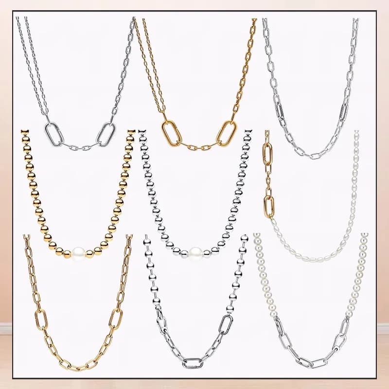 Collier classique en argent 925, best-seller, avec un pendentif exquis, parfait pour offrir à votre