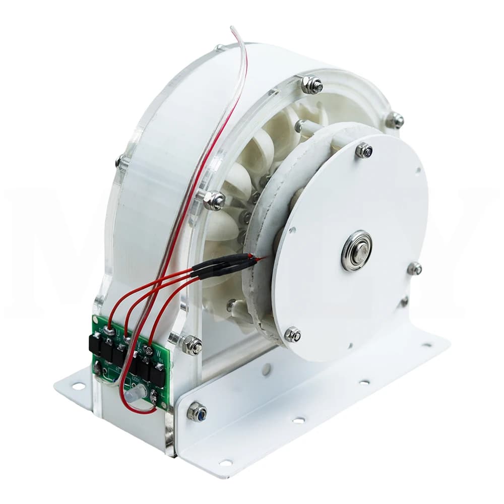 Turbine Pelton à haut rendement, diamètre extérieur 96 mm/3,8 po, roue hydraulique pour générateur h