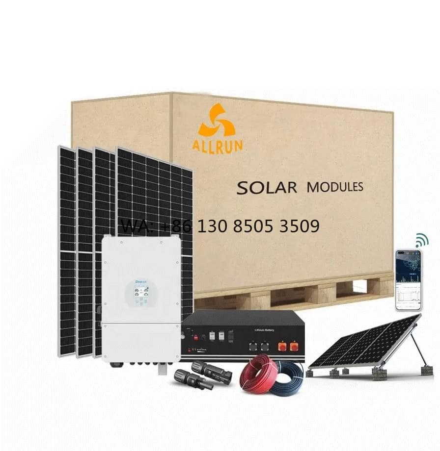 Système complet de stockage d'énergie solaire domestique 10KW 20KW, système solaire hybride hors rés
