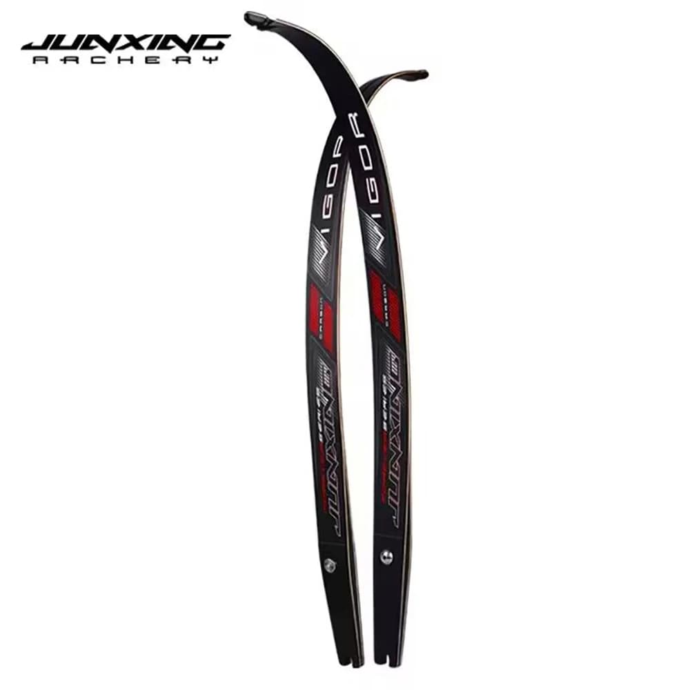 Arc classique JUNXING H8 25 pouces pour droitier, poignée en aluminium, interface F, force de tracti