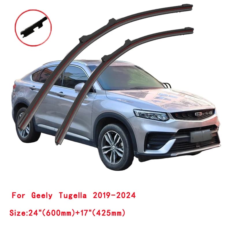 Essuie-glace en caoutchouc pour fenêtre Geely Azkarra Atlas Pro Tugella Okavango ICON SUV 2020 2021