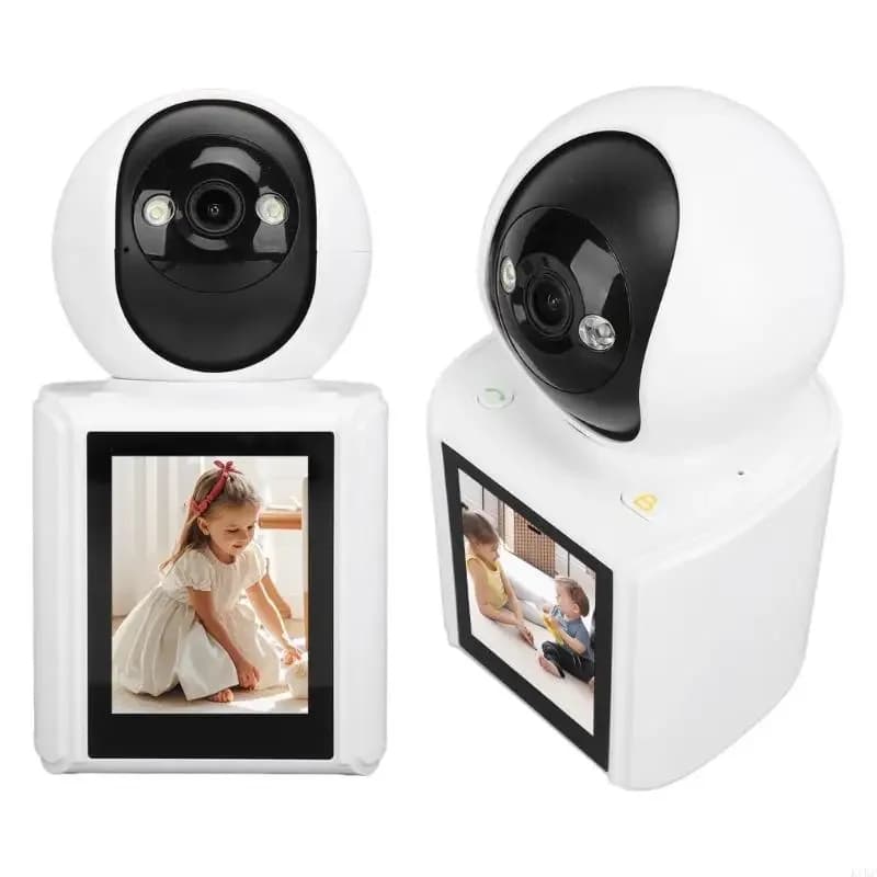 3MP bébé moniteur avec caméra Wifi bébé nounou caméra de sécurité suivi automatique appel vidéo à do