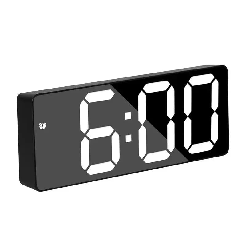 Horloge murale de nuit pour la maison, fonction 12/24H, alarme solitaire, répétition, horloges décor