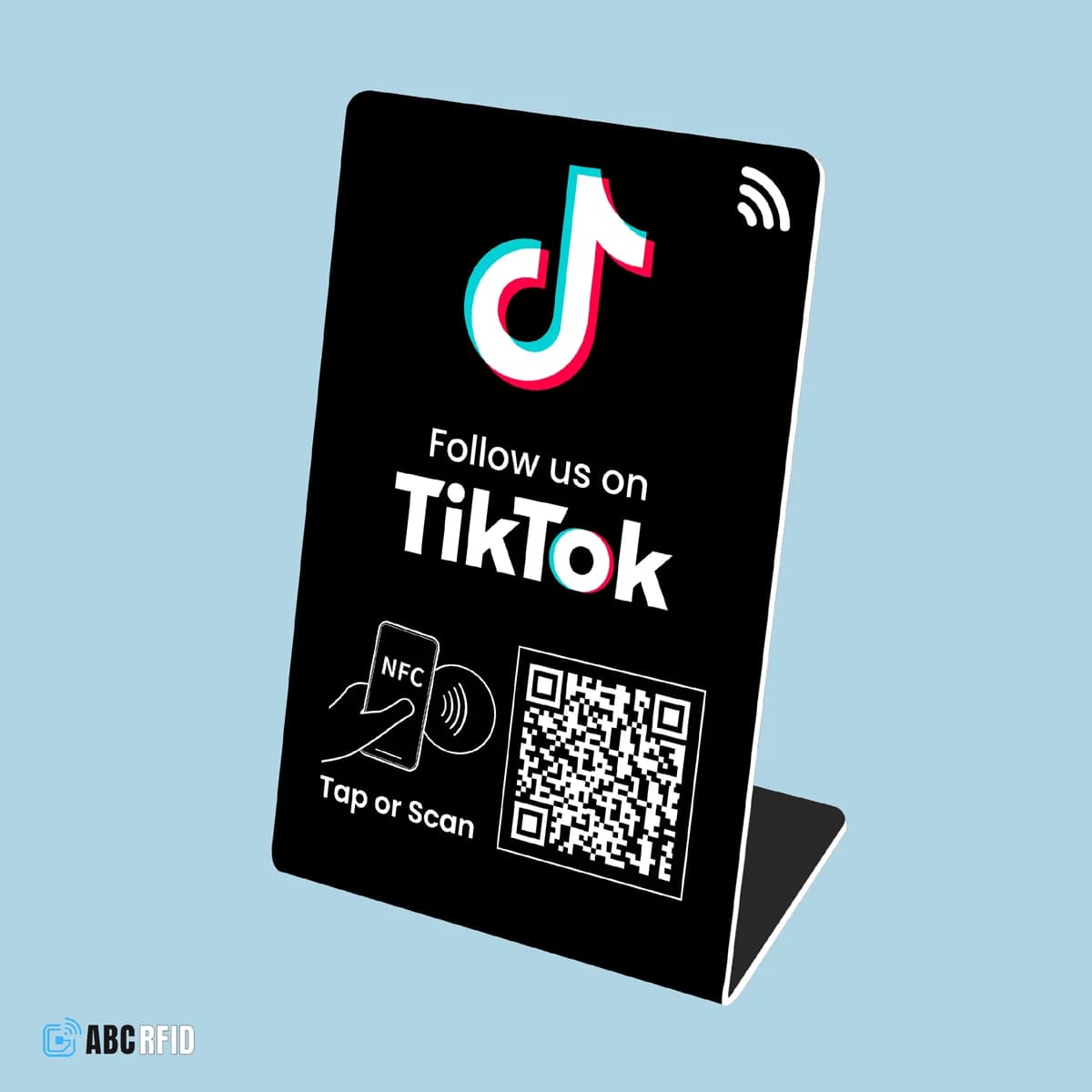 Suivez-nous sur Instagram, Facebook, TikTok (code QR + NFC Tap), obtenez plus de suiveurs, code QR d