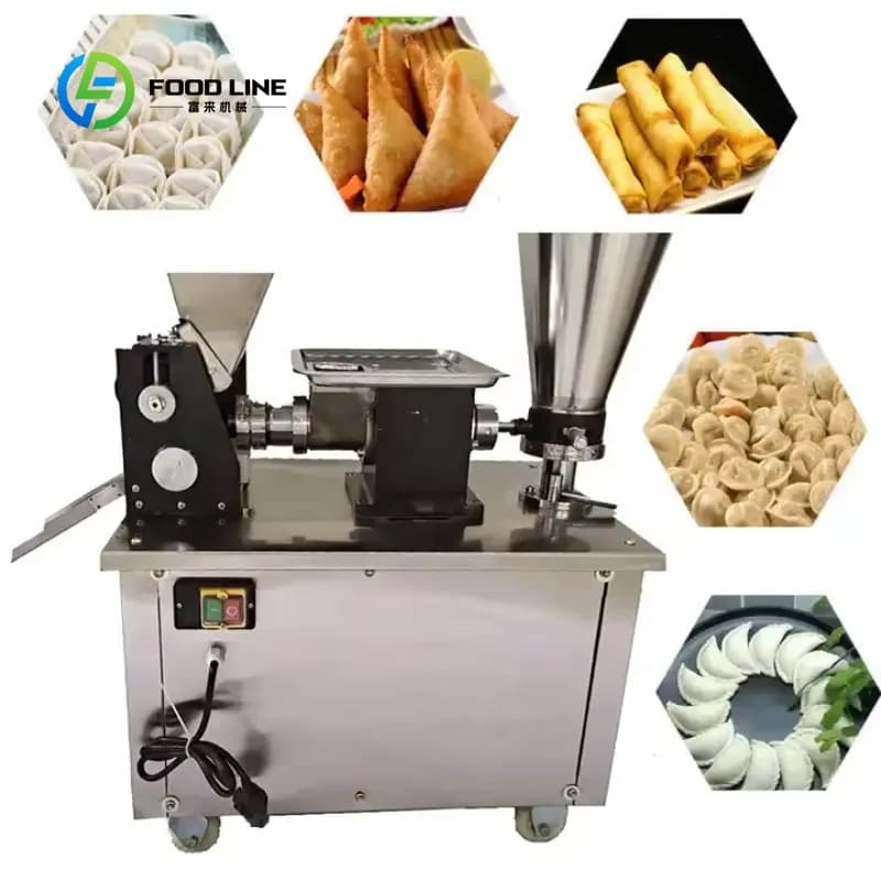 Machine à raviolis, samosas et gyozas commerciale, machine à faire des boulettes multifonctionnelle
