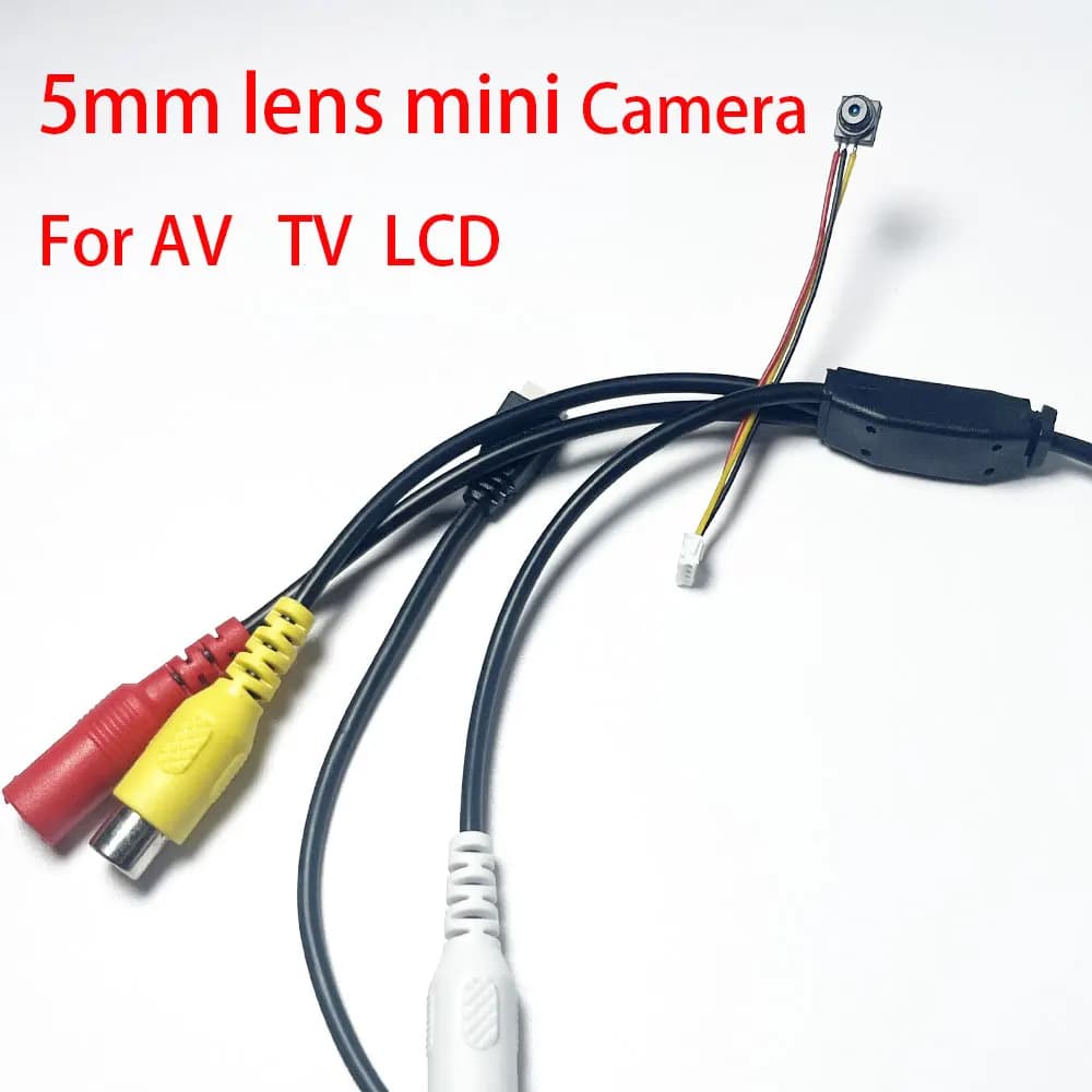 Mini caméra analogique super petite 700TVL HD couleur, caméra de surveillance CCTV, DC 12V pour moni