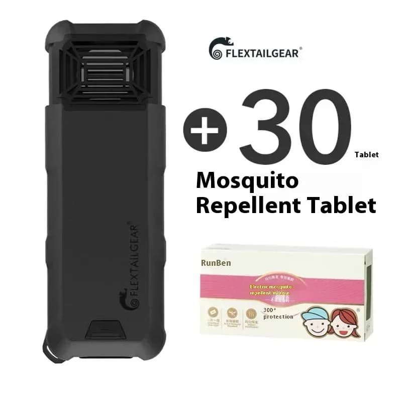 Flextailgear Portable anti-moustiques camping en plein air équipement de pêche électrique moustique