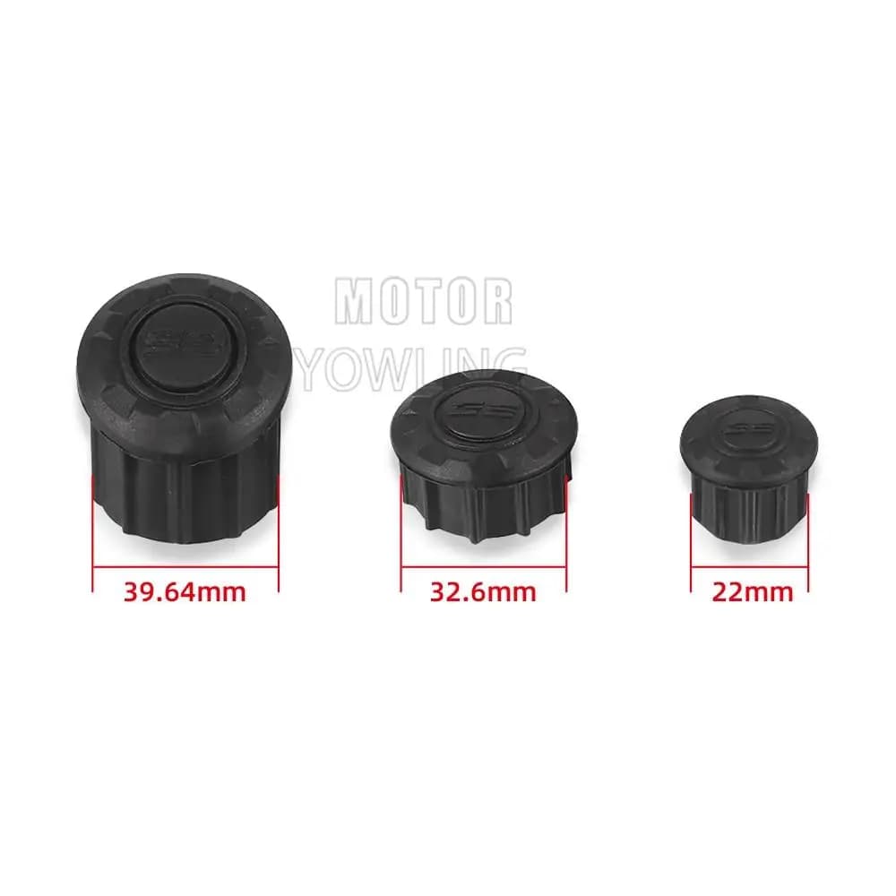 Couvercle de trou de cadre pour moto, ensemble de capuchons de cadre décoratifs pour BMW R1250GS LC