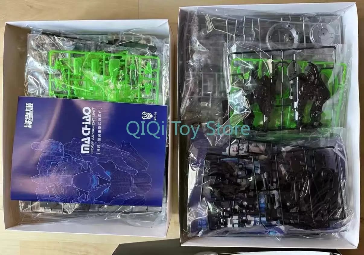 Machao Luminous Édition Limitée avec Pack d'Accessoires, Modèle à Assembler Entièrement Peint Fluore