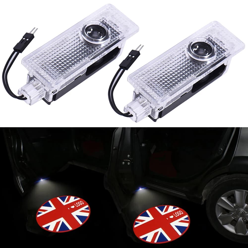 Projecteur Led pour porte de voiture MINI Cooper, lampe de bienvenue, lumière décorative pour One S